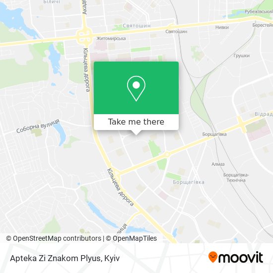 Apteka Zi Znakom Plyus map