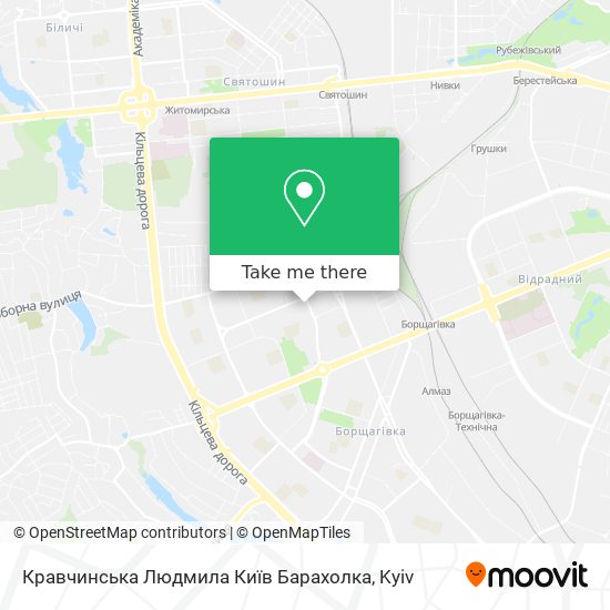 Кравчинська Людмила Київ Барахолка map
