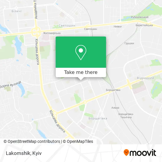 Карта Lakomshik