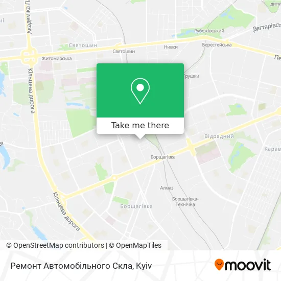 Ремонт Автомобільного Скла map