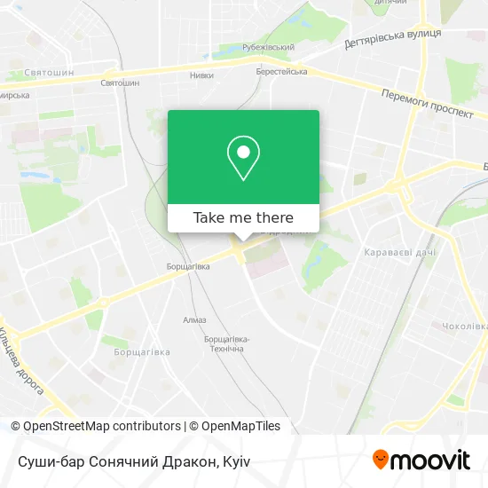 Суши-бар Сонячний Дракон map