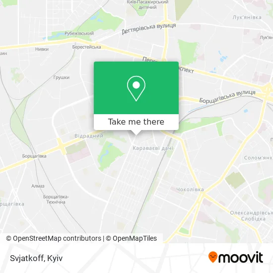Карта Svjatkoff