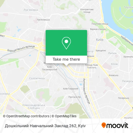 Дошкільний Навчальний Заклад 262 map