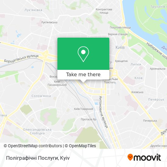 Поліграфічні Послуги map