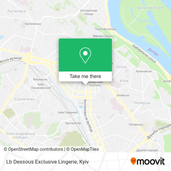 Карта Lb Dessous Exclusive Lingerie