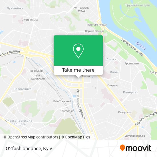 O2fashionspace map