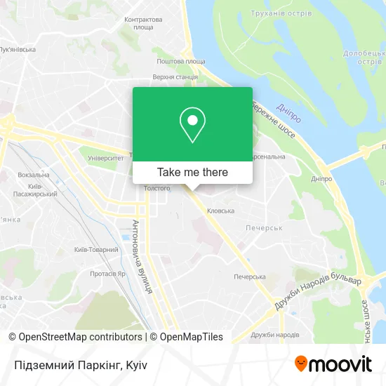 Карта Підземний Паркінг