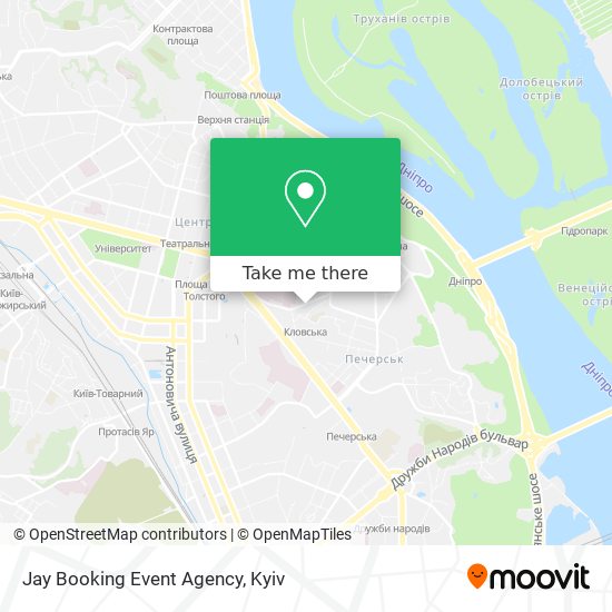 Jay Booking Event Agency map