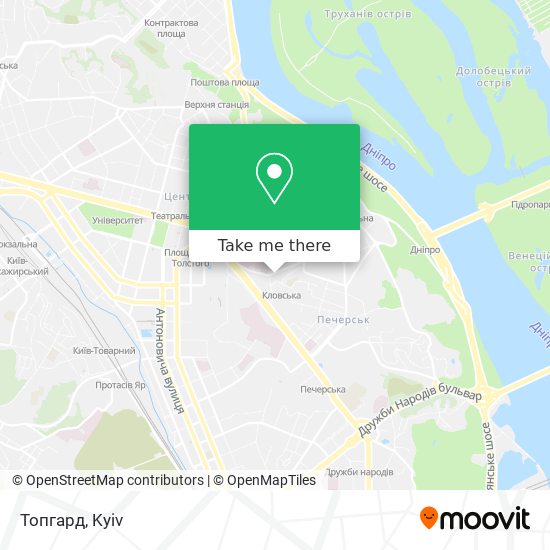 Топгард map