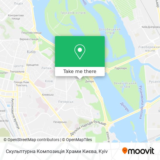 Скульптурна Композиція Храми Києва map