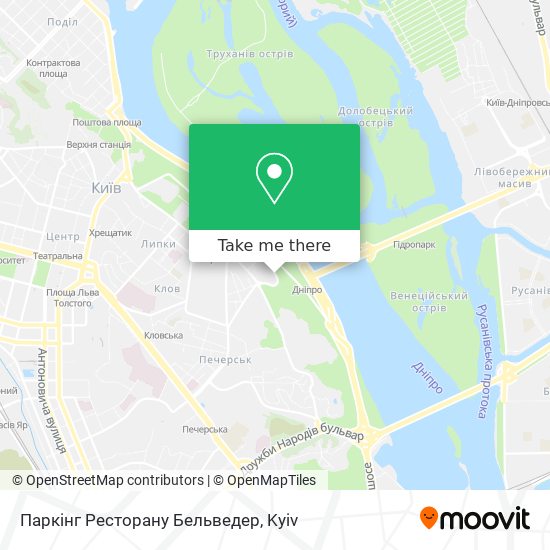 Паркінг Ресторану Бельведер map