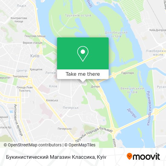 Букинистический Магазин Классика map