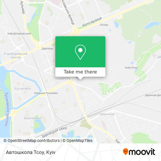 Автошкола Тсоу map