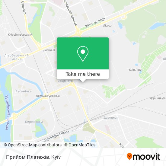 Прийом Платежів map