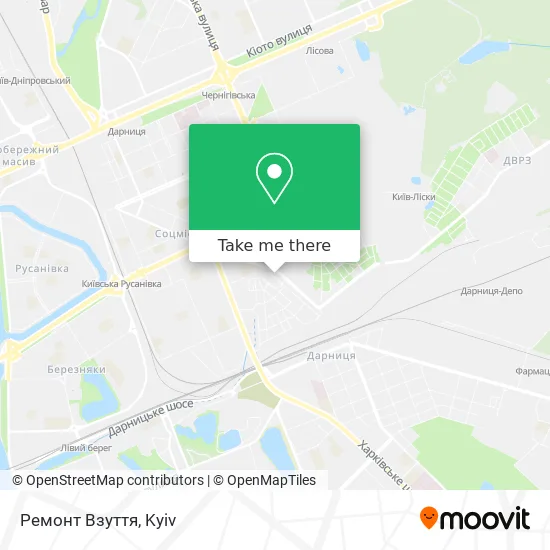 Ремонт Взуття map