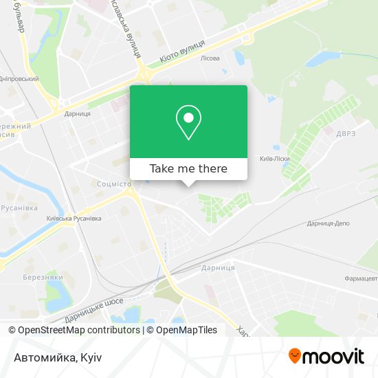 Карта Автомийка