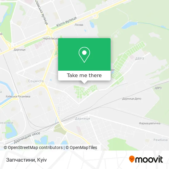 Карта Запчастини