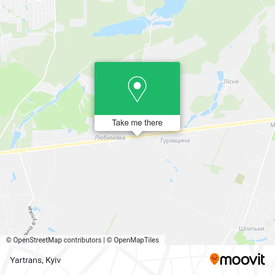 Карта Yartrans