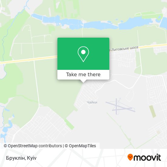 Бруклін map