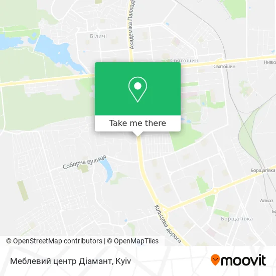 Меблевий центр Діамант map