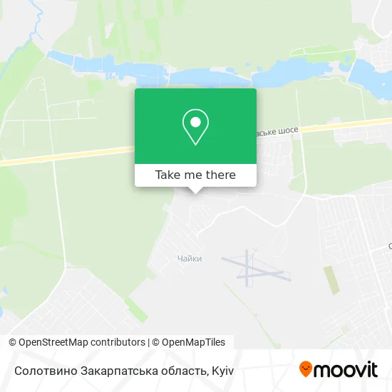 Солотвино Закарпатська область map