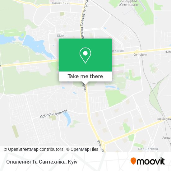 Опалення Та Сантехніка map