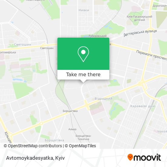 Avtomoykadesyatka map
