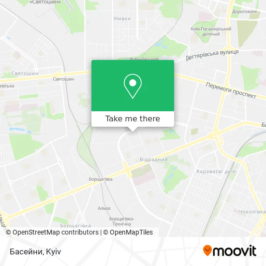 Карта Басейни