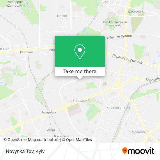Novynka Tov map