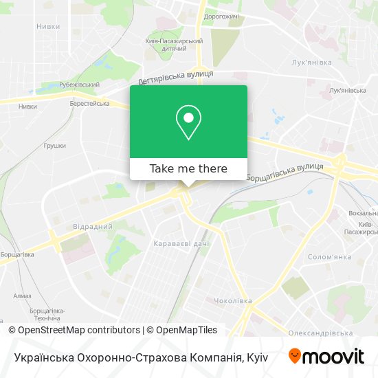 Українська Охоронно-Страхова Компанія map