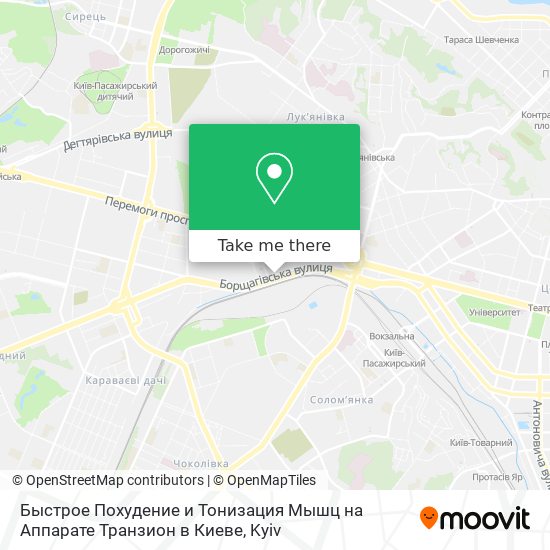 Быстрое Похудение и Тонизация Мышц на Аппарате Транзион в Киеве map