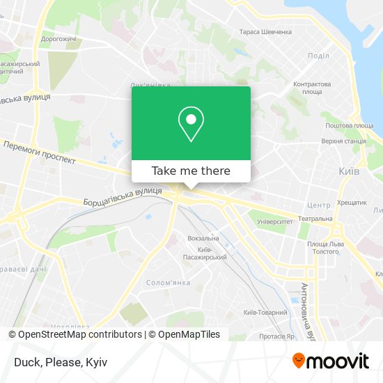 Duck, Please map