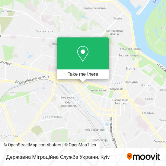 Карта Державна Міграційна Служба України