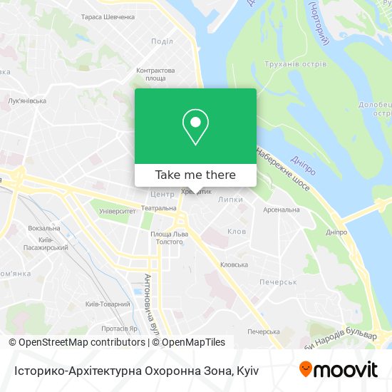 Історико-Архітектурна Охоронна Зона map