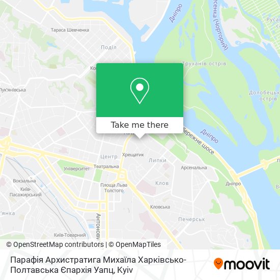 Парафія Архистратига Михаїла Харківсько-Полтавська Єпархія Уапц map