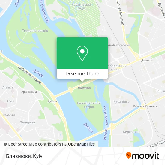 Карта Близнюки