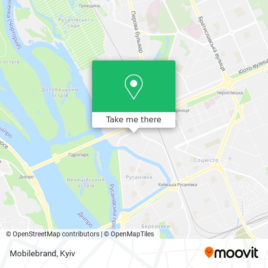 Карта Mobilebrand