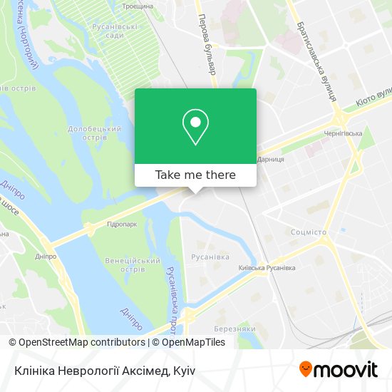 Клініка Неврології Аксімед map