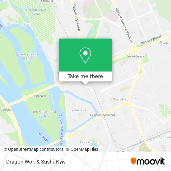 Карта Dragon Wok & Sushi