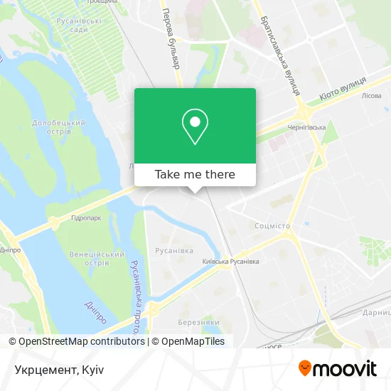 Укрцемент map