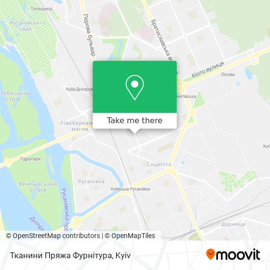 Тканини Пряжа Фурнітура map