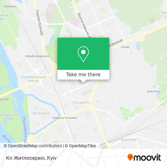 Карта Кп Житлосервіс