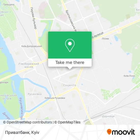 Приватбанк map