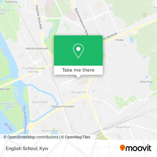 Карта English School