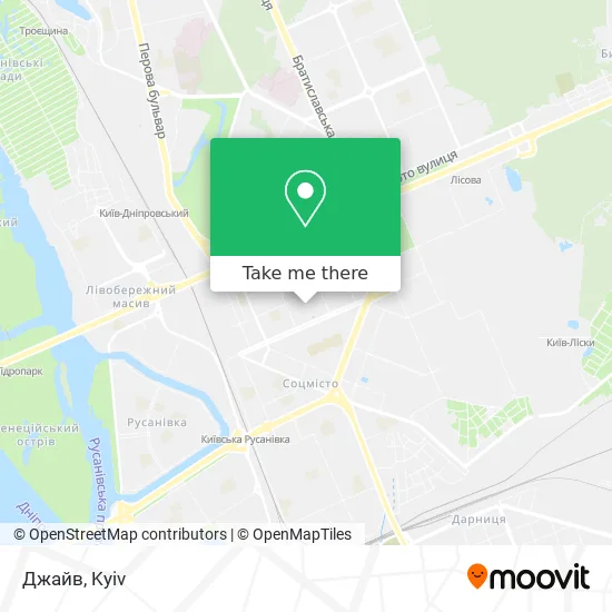 Карта Джайв