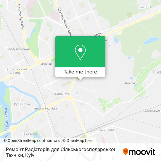 Ремонт Радіаторів для Сільськогосподарської Техніки map