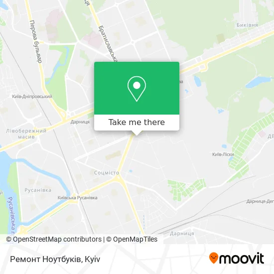 Карта Ремонт Ноутбуків