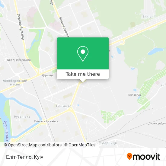 Еліт-Тепло map