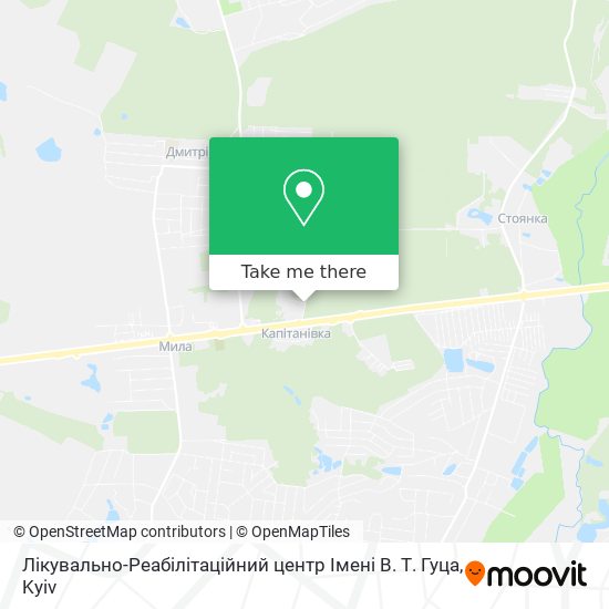 Лікувально-Реабілітаційний центр Імені В. Т. Гуца map