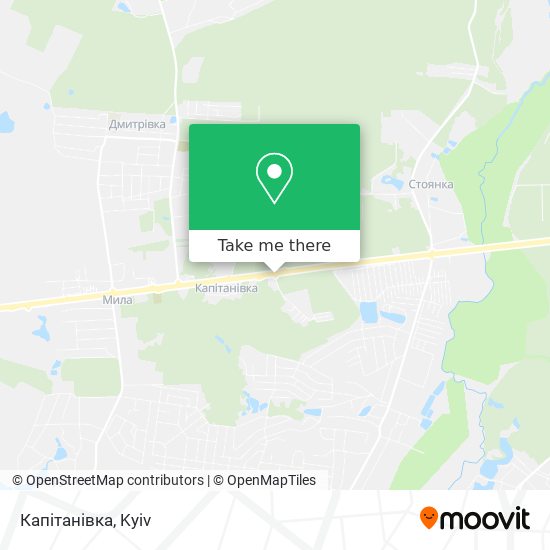 Капітанівка map